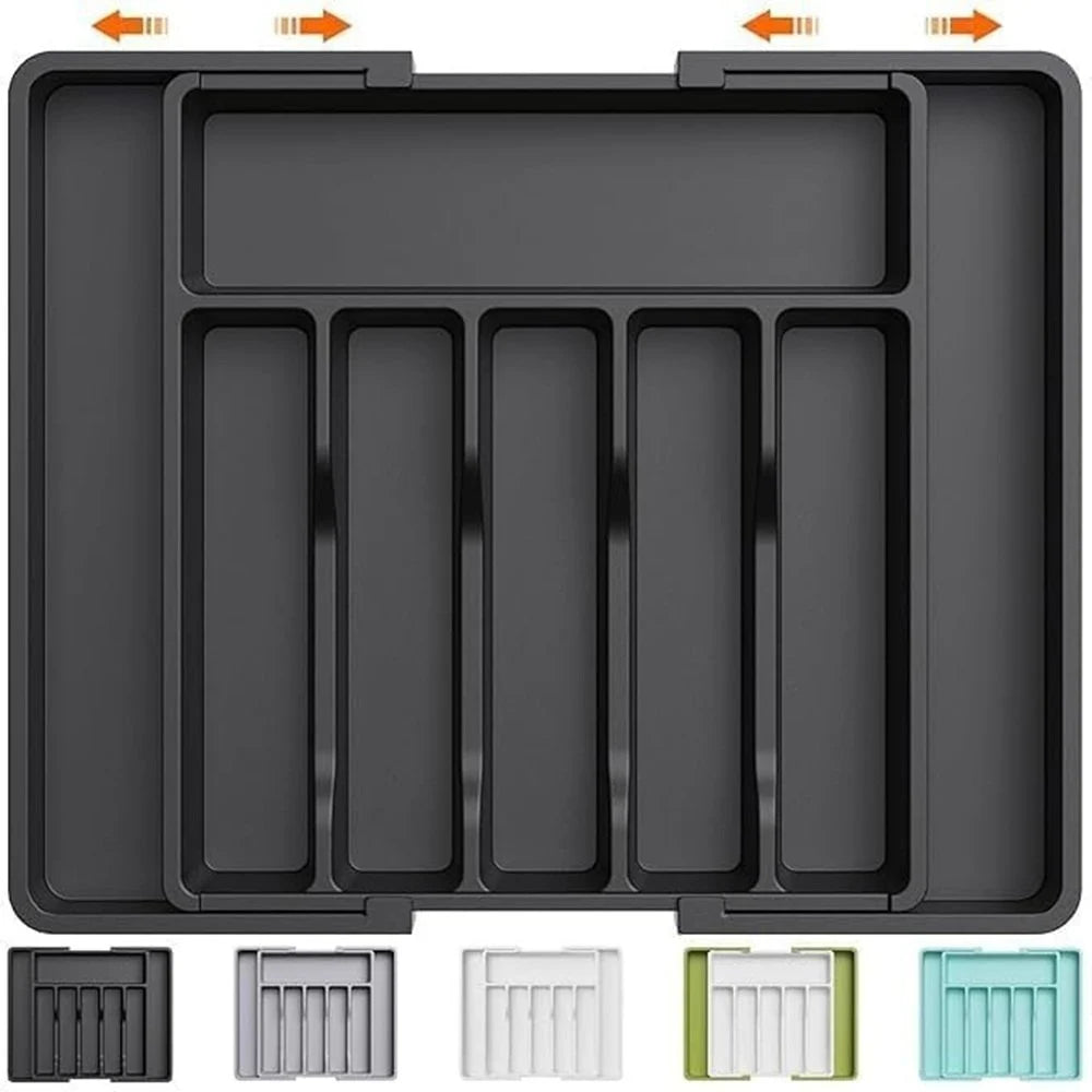 Utensil Organizer for Kitchen, 8 Drawers - Grab Tokri
