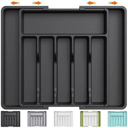 Utensil Organizer for Kitchen, 8 Drawers - Grab Tokri