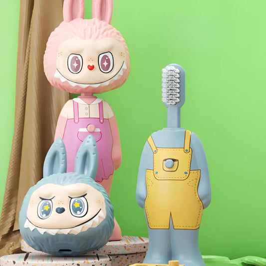 Cute Labubu Tooth Brush | Ultra Soft Bristles for Kids Happy Smile