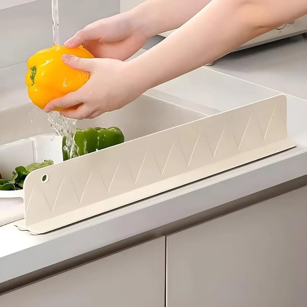 Silicone Sink Splash Guard for Kitchen | Keeps Kitchen Counter Dry & Clean
