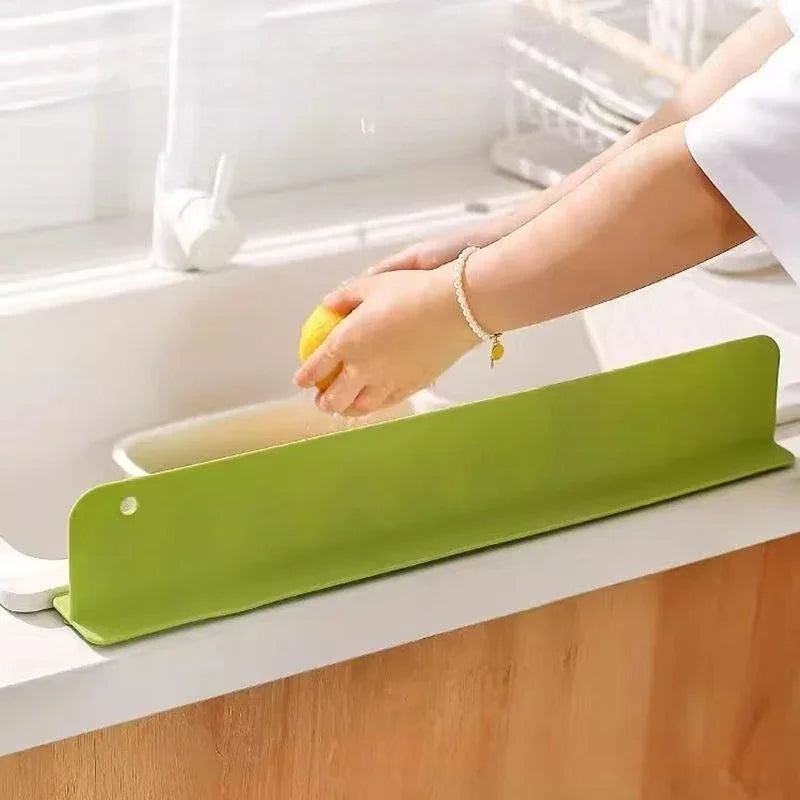 Silicone Sink Splash Guard for Kitchen | Keeps Kitchen Counter Dry & Clean