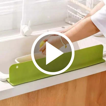 Silicone Sink Splash Guard for Kitchen | Keeps Kitchen Counter Dry & Clean