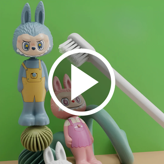 Cute Labubu Tooth Brush | Ultra Soft Bristles for Kids Happy Smile